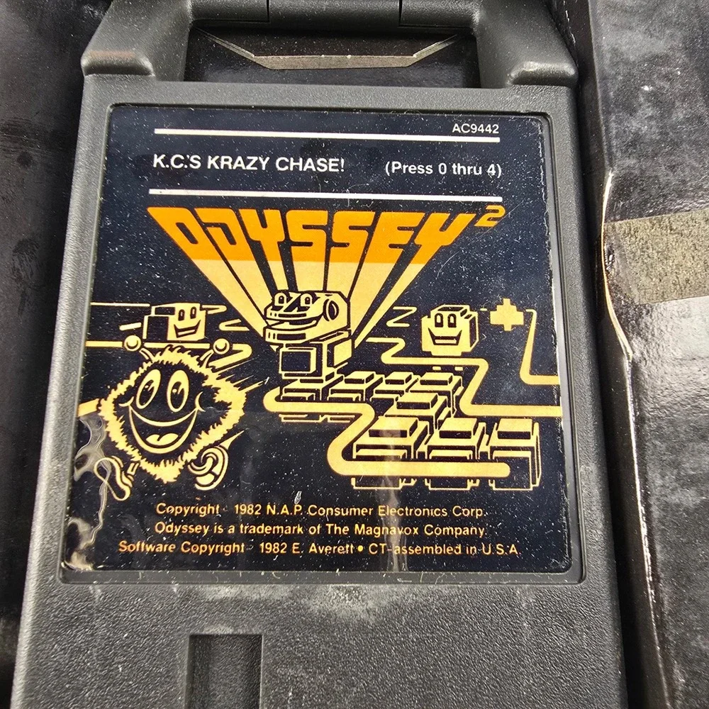 Magnavox Odyssey 2 K.C.'s Krazy Chase! AC9442 Challenger Series Game Box Manual